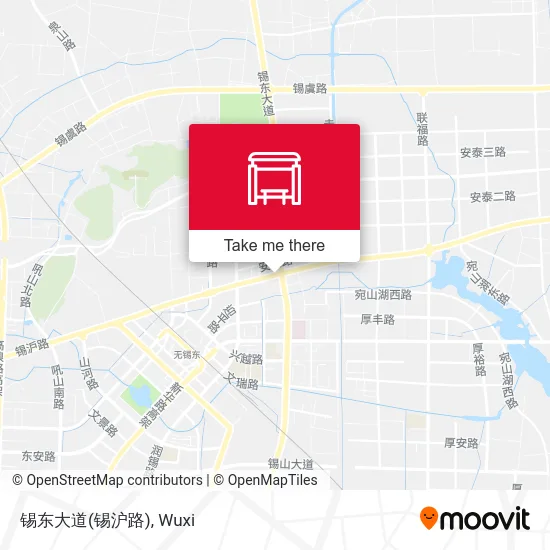锡东大道(锡沪路) map