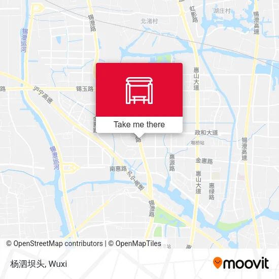 杨泗坝头 map