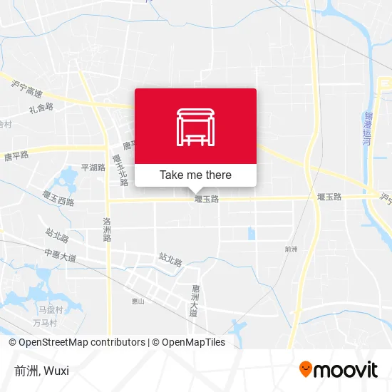 前洲 map
