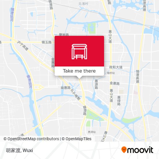 胡家渡 map