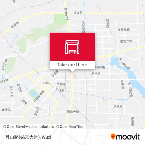 丹山路(锡东大道) map