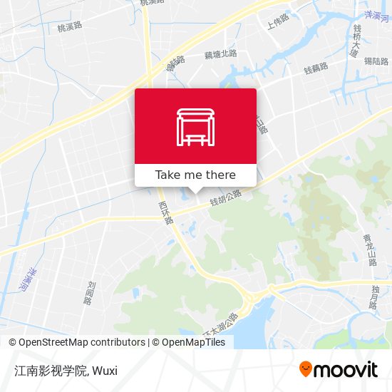 江南影视学院 map