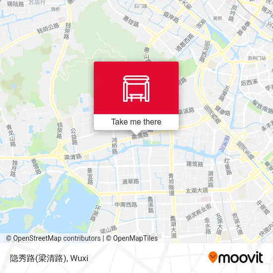 隐秀路(梁清路) map