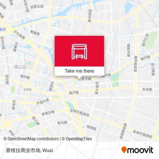 赛维拉商业市场 map