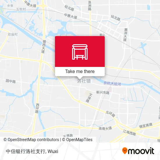 中信银行洛社支行 map