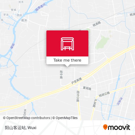 阳山客运站 map