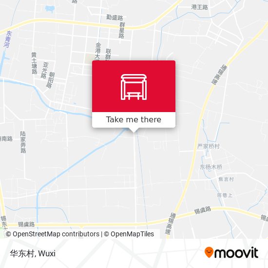 华东村 map