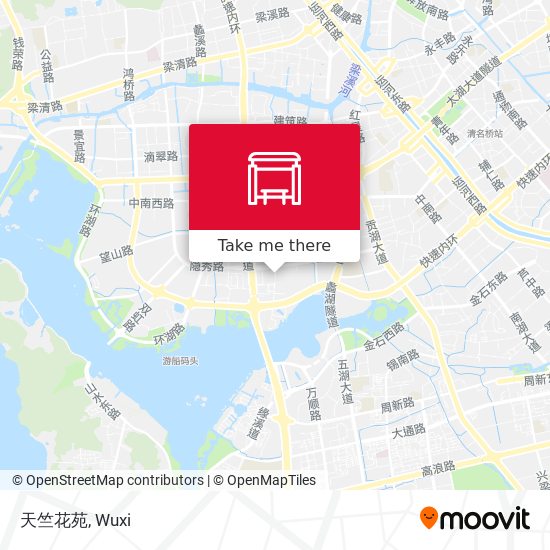 天竺花苑 map