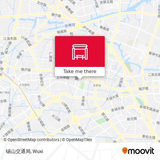 锡山交通局 map