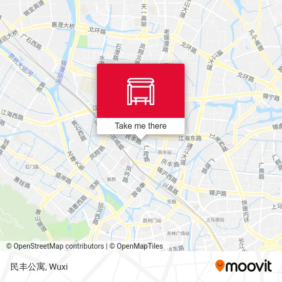 民丰公寓 map