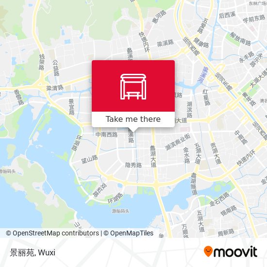 景丽苑 map