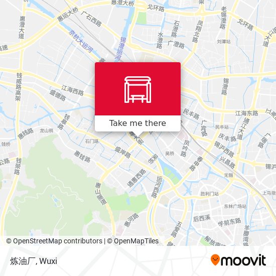 炼油厂 map