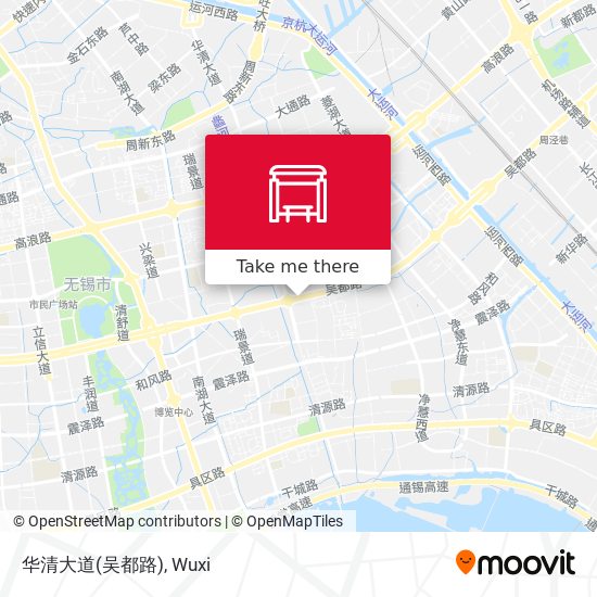 华清大道(吴都路) map