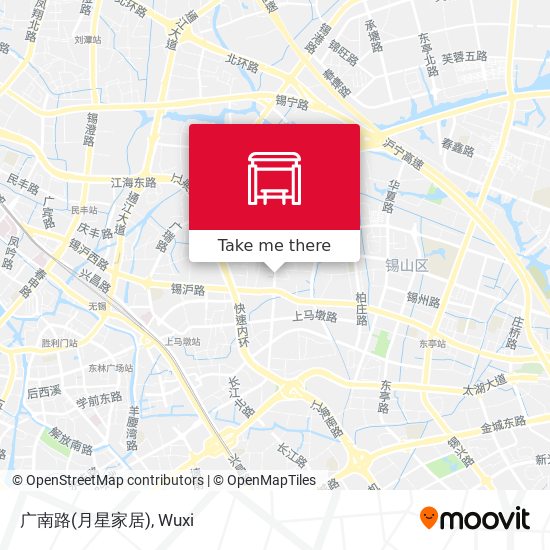 广南路(月星家居) map