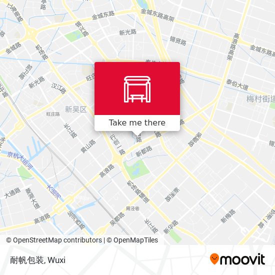 耐帆包装 map