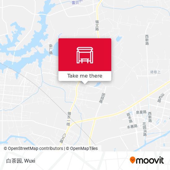 白茶园 map