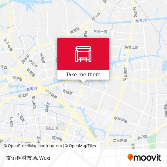 友谊钢材市场 map