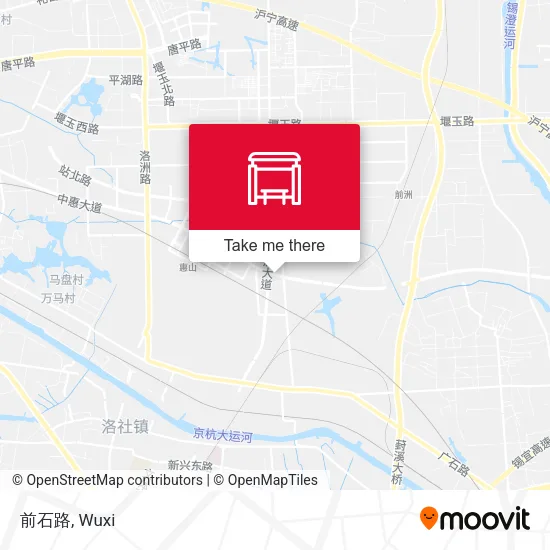 前石路 map