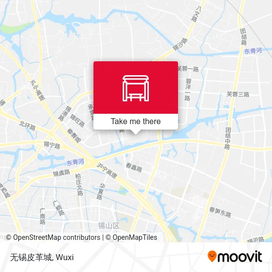 无锡皮革城 map