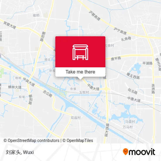 刘家头 map