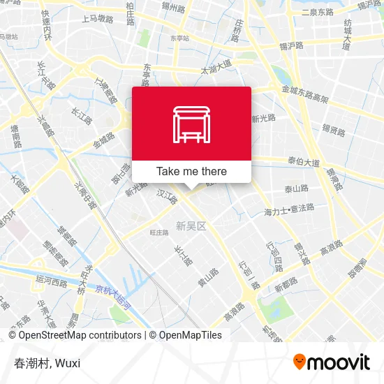 春潮村 map