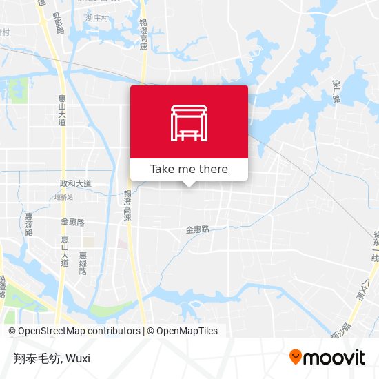翔泰毛纺 map