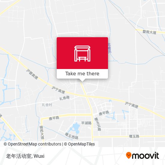 老年活动室 map