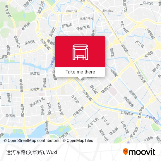 运河东路(文华路) map