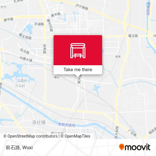 前石路 map