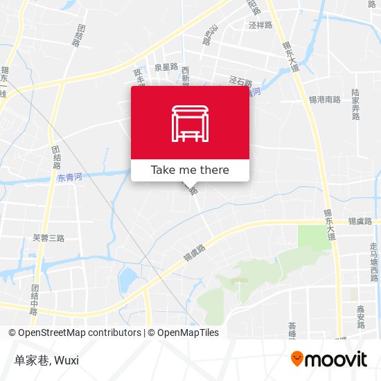 单家巷 map