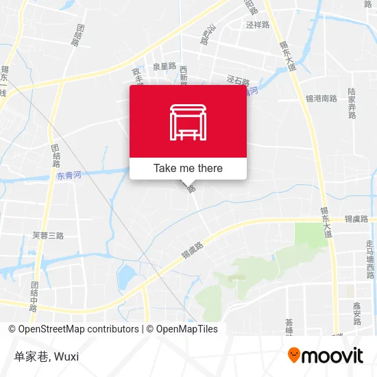 单家巷 map