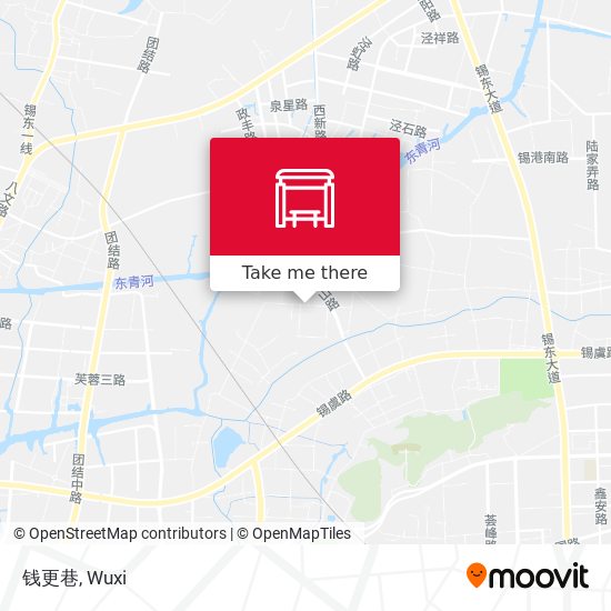 钱更巷 map