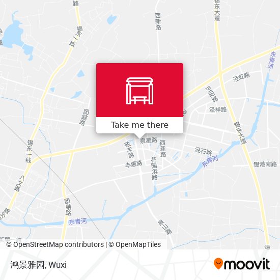 鸿景雅园 map