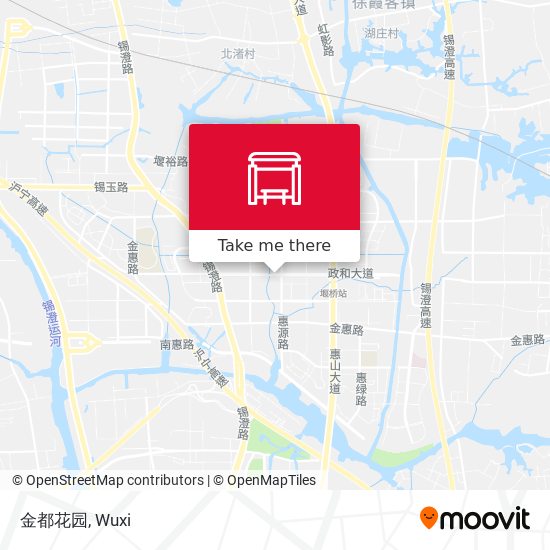 金都花园 map