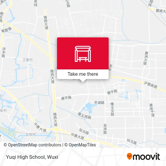 Yuqi High School map