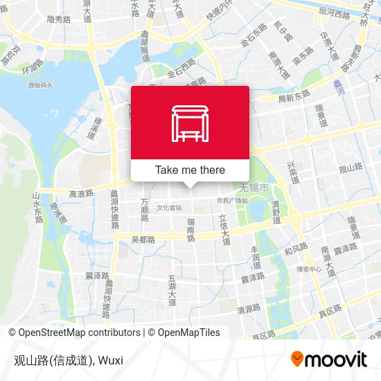 观山路(信成道) map