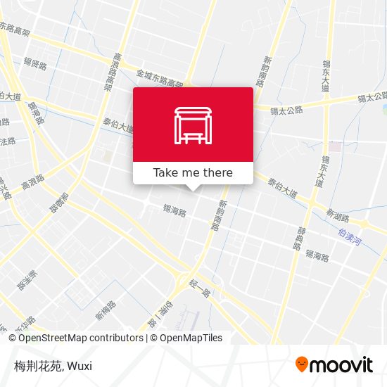 梅荆花苑 map