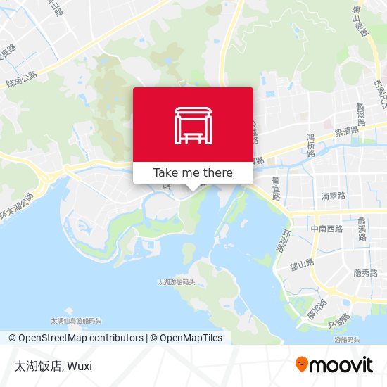 太湖饭店 map
