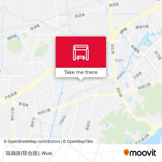 陆藕路(联合路) map