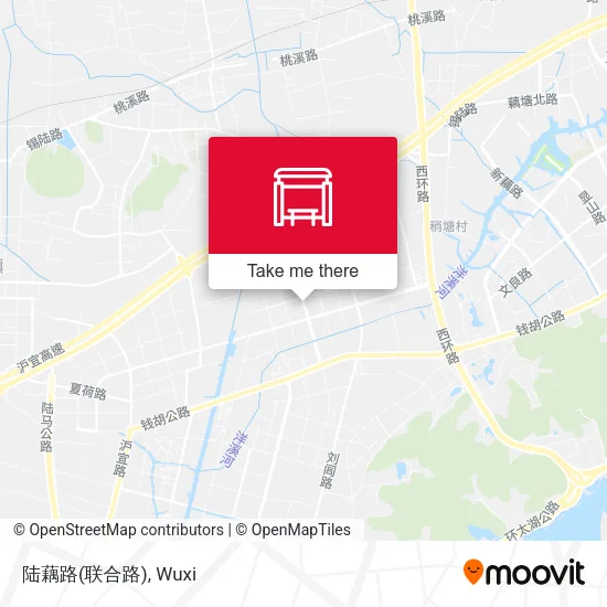 陆藕路(联合路) map