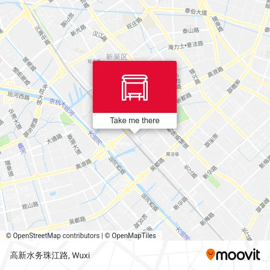高新水务珠江路 map