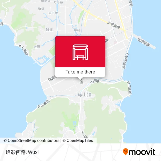 峰影西路 map