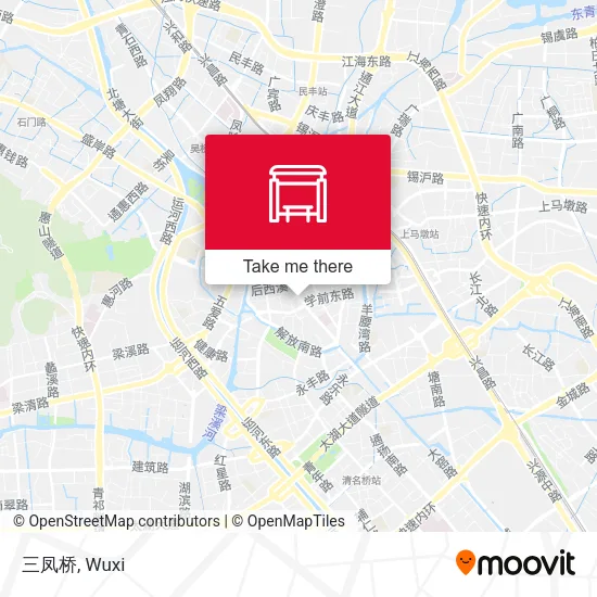 三凤桥 map