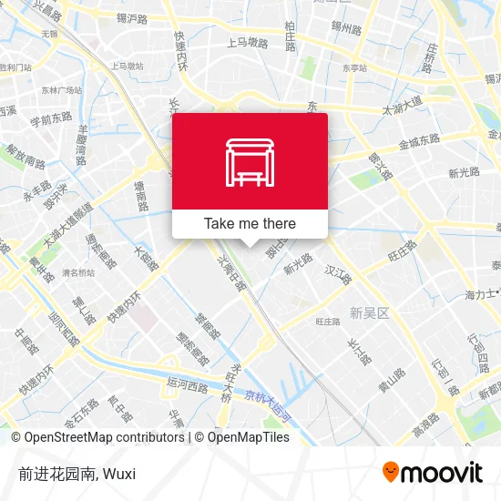 前进花园南 map