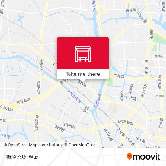 梅泾菜场 map