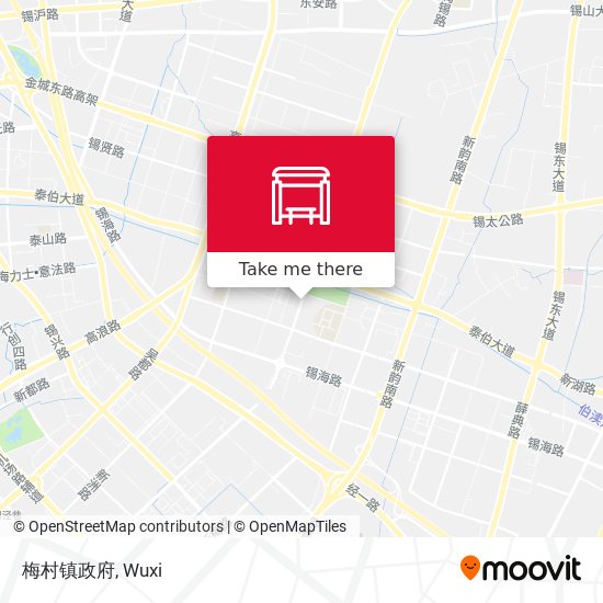 梅村镇政府 map