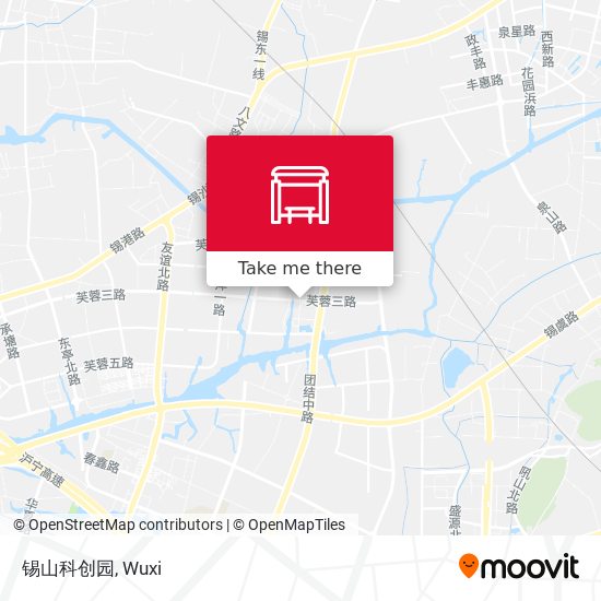 锡山科创园 map