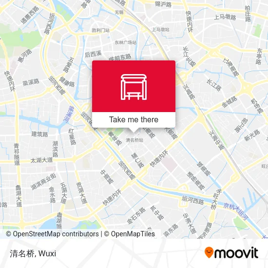 清名桥 map