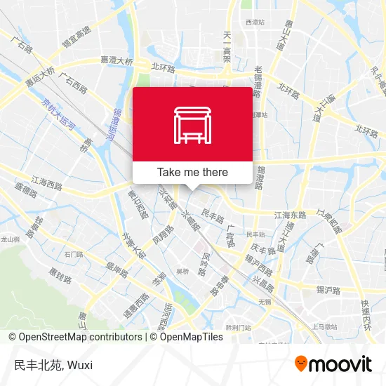 民丰北苑 map