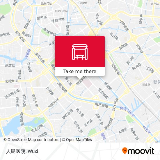 人民医院 map